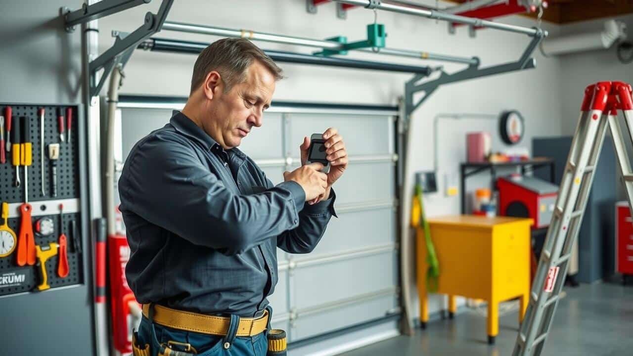 Can I install a garage door keypad myself?