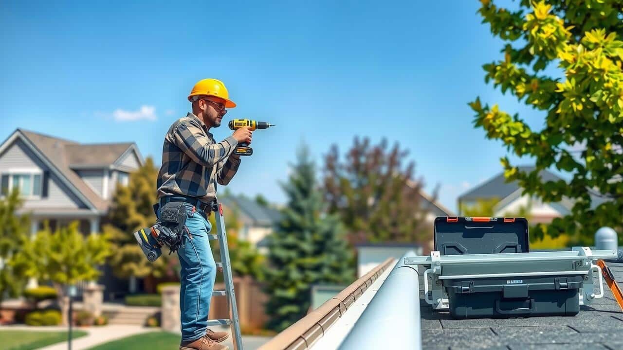 Can I install a gutter myself?