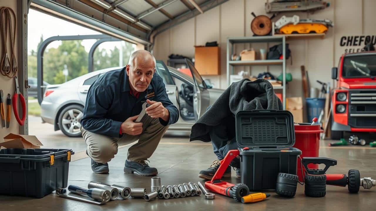 Can you replace garage door rollers yourself?
