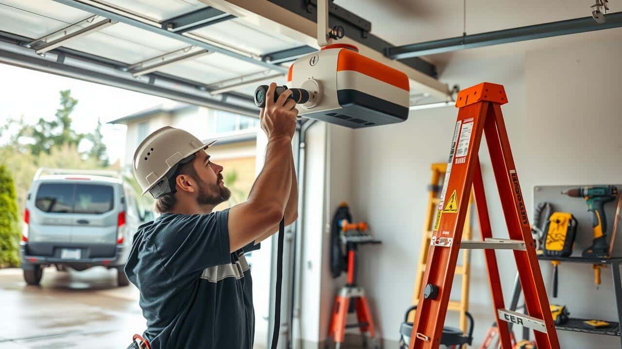 Do I need an electrician to install a garage door opener?