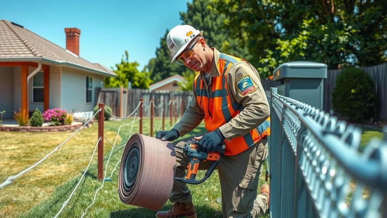 Electric Fence Installation