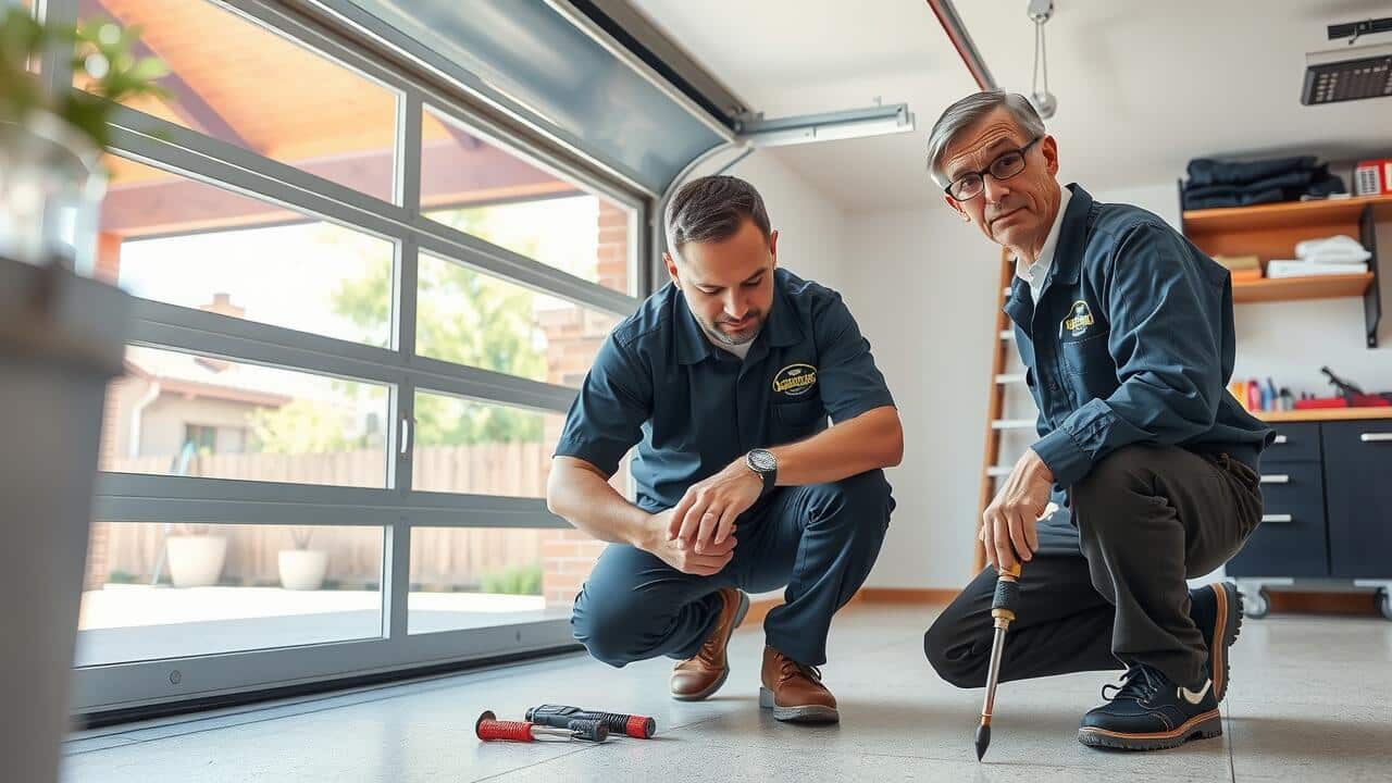 How do I stop thieves from opening my garage door?