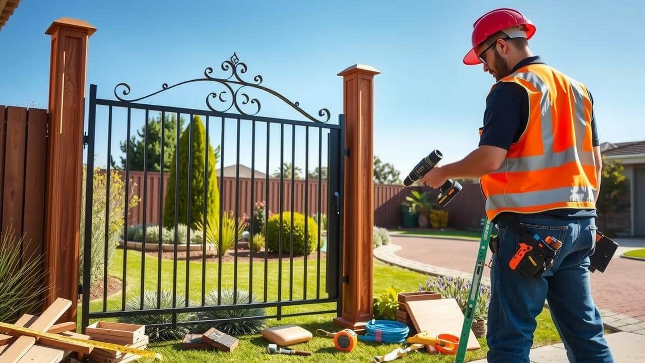 How much does it cost to fit a gate?