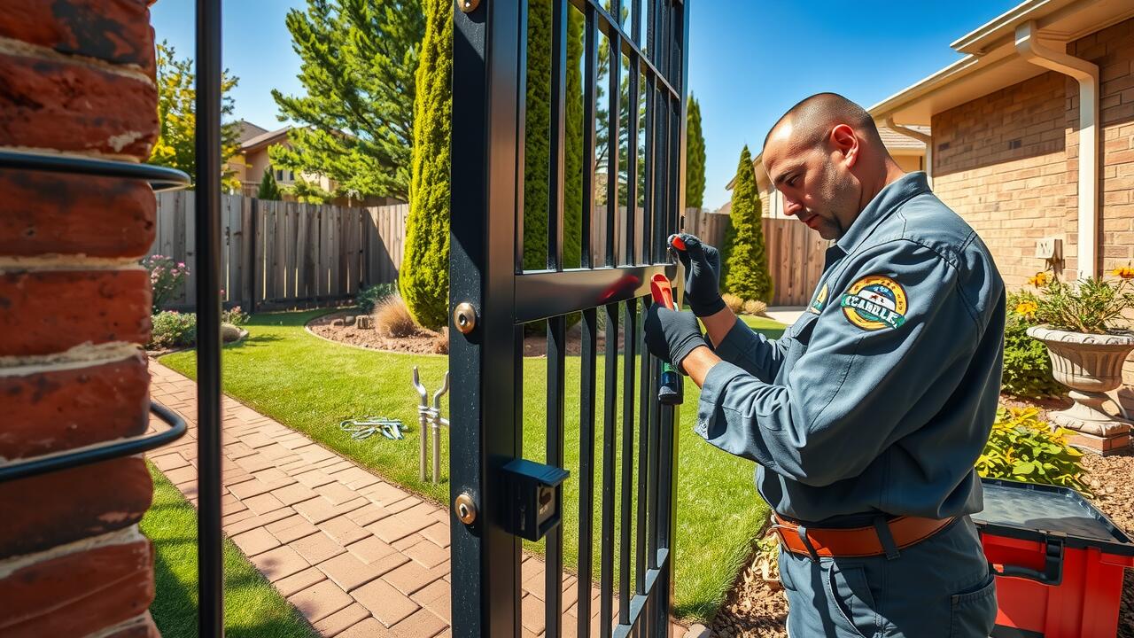 How much does it cost to get a gate fixed?