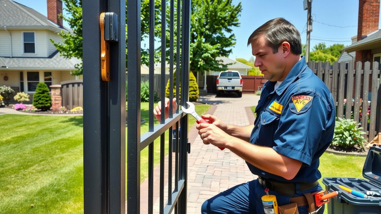 How much does it cost to repair a sagging gate?