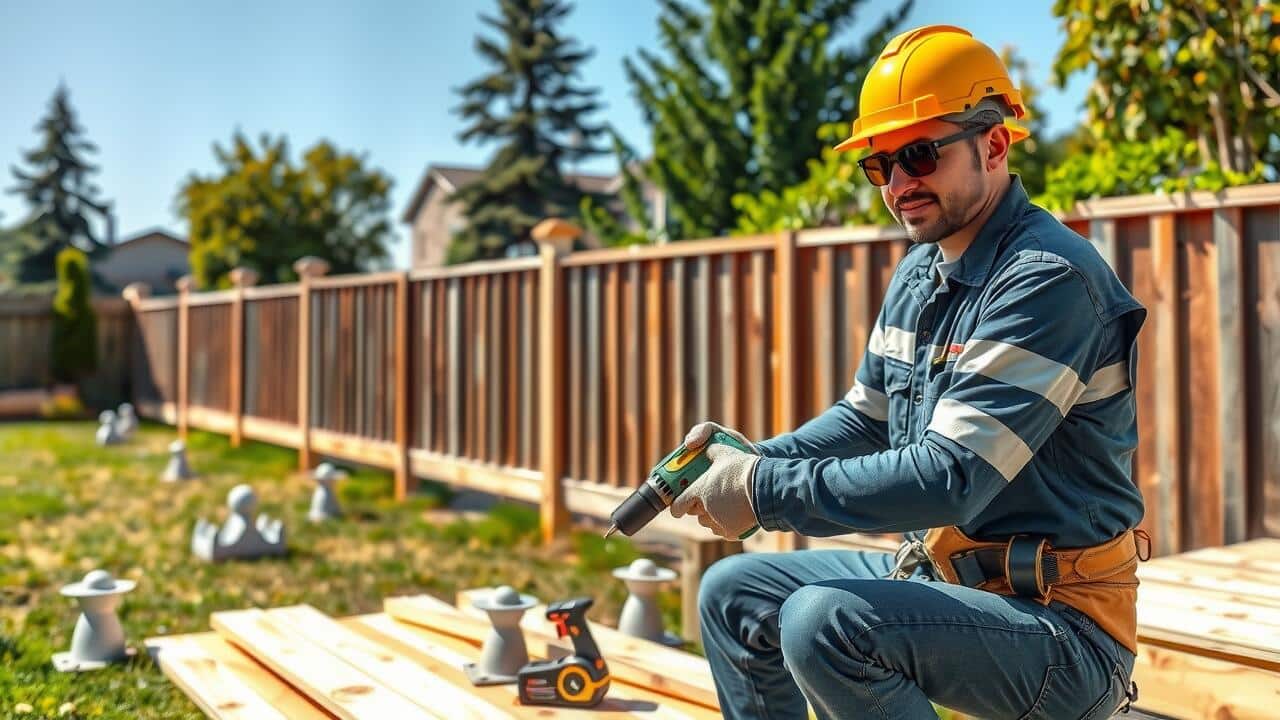 What is the cheapest fence to install?